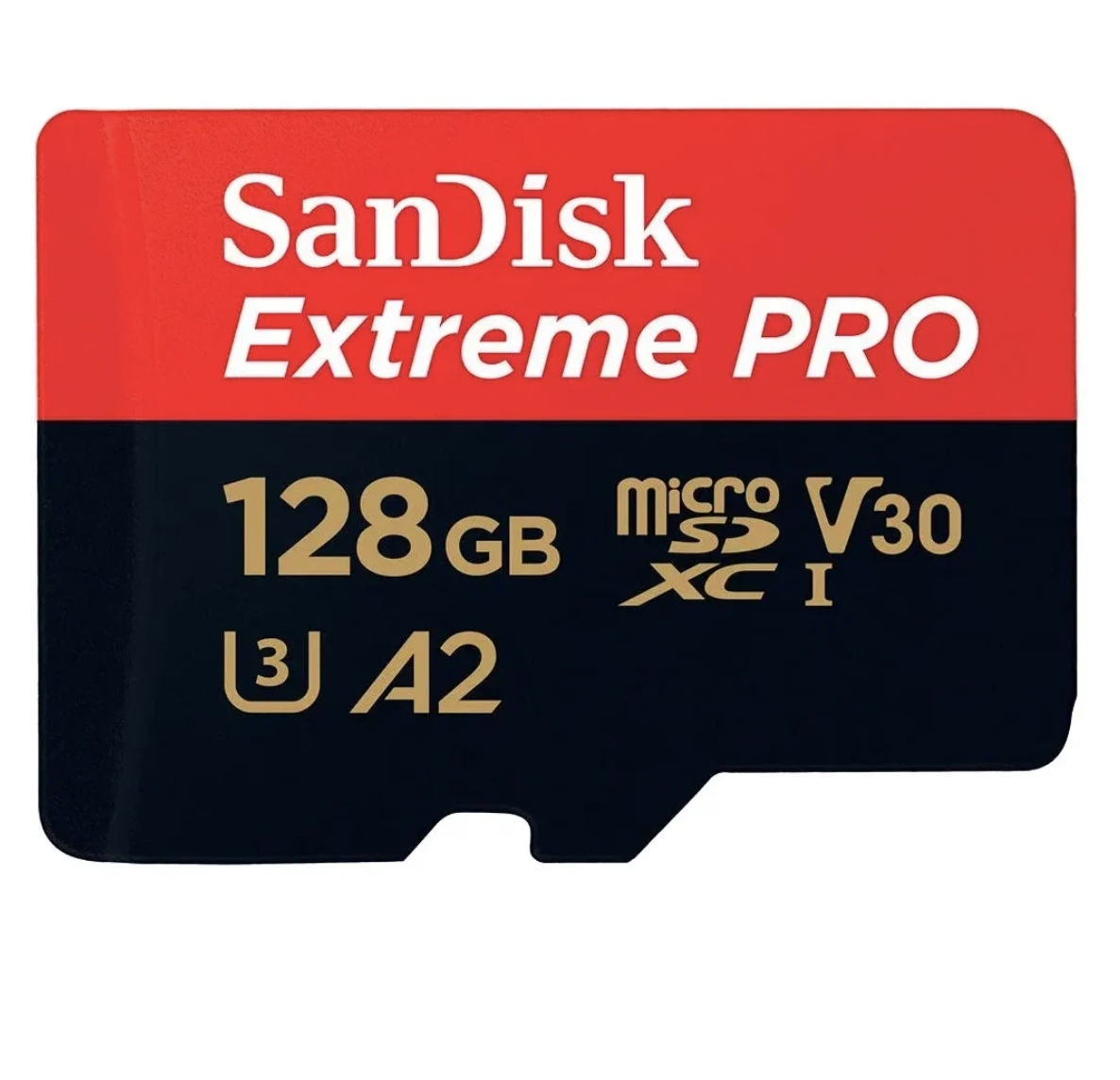 Карта памяти SanDisk Extreme PRO microSDXC  UHS-I 128Гб с адаптером