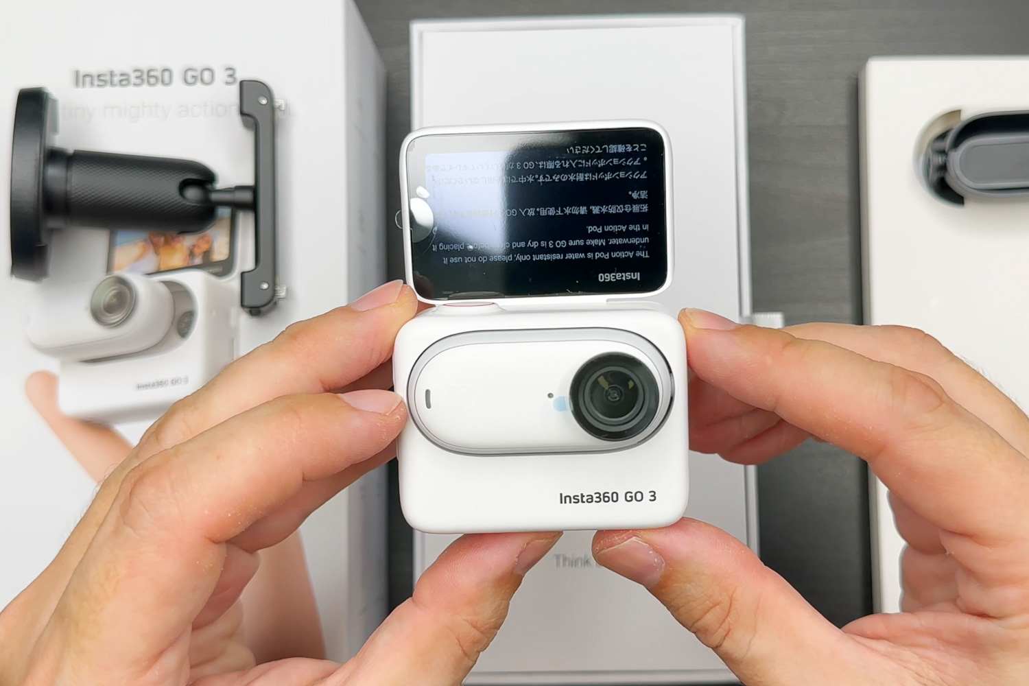 Insta360 Go 3 распаковка миниатюрной экшн-камеры