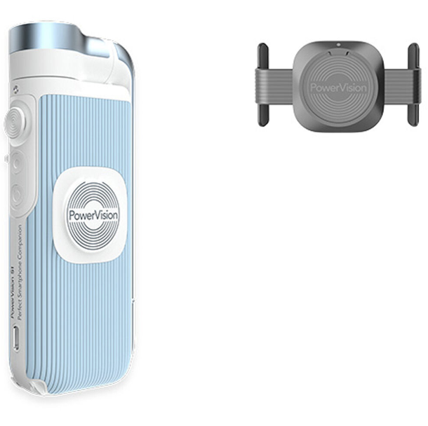 Компактный стабилизатор для смартфона PowerVision S1 Explorer Kit голубой
