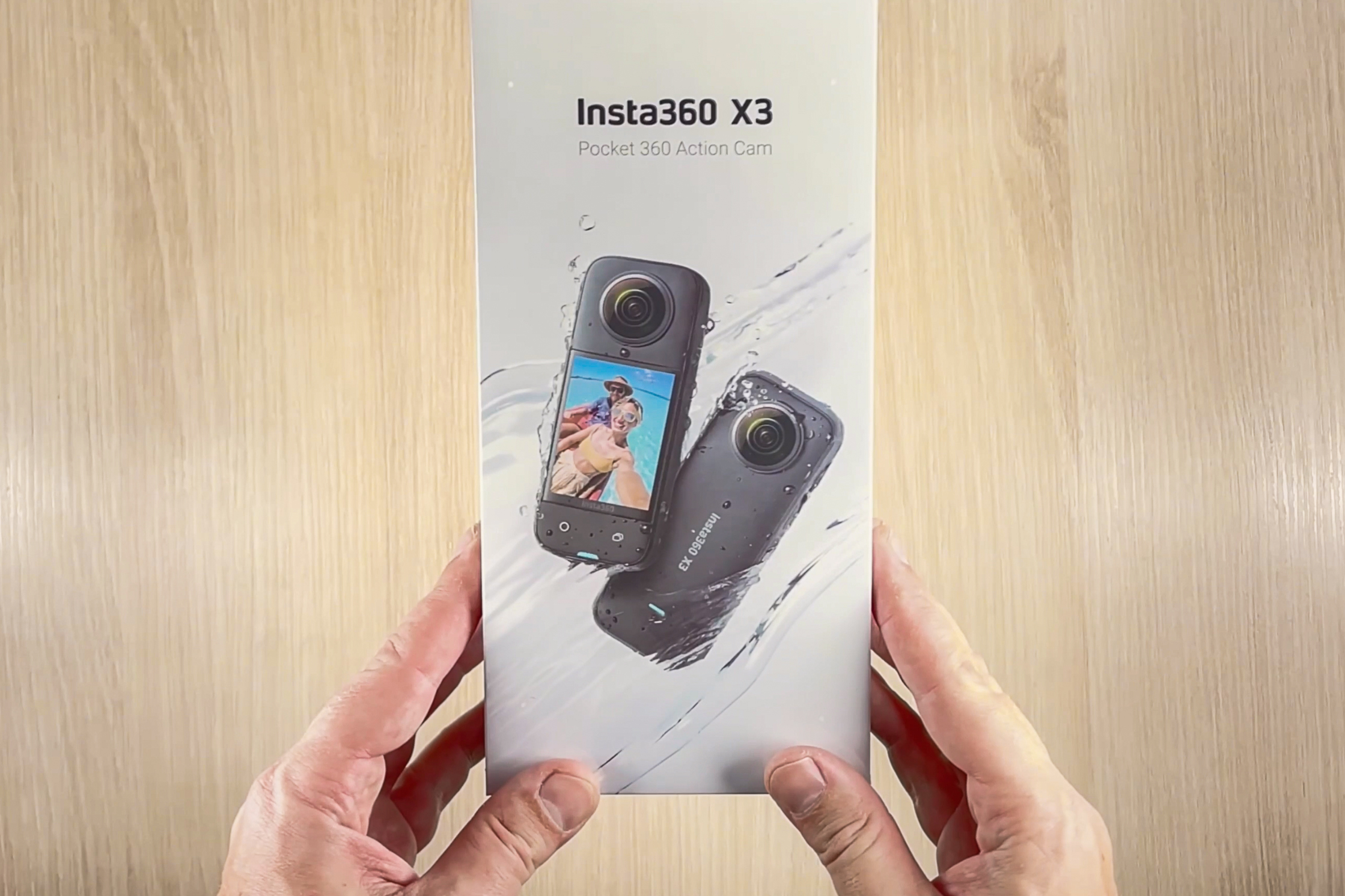 Insta360 X3 распаковка панорамной экшн-камеры 360°