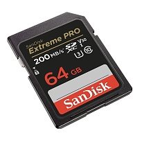 Карта памяти SanDisk Extreme PRO SDXC  UHS-I 64Гб