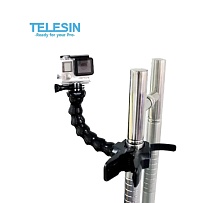 Прищепка + удлинитель Telesin для экшн-камеры GoPro, SJCAM, DJI